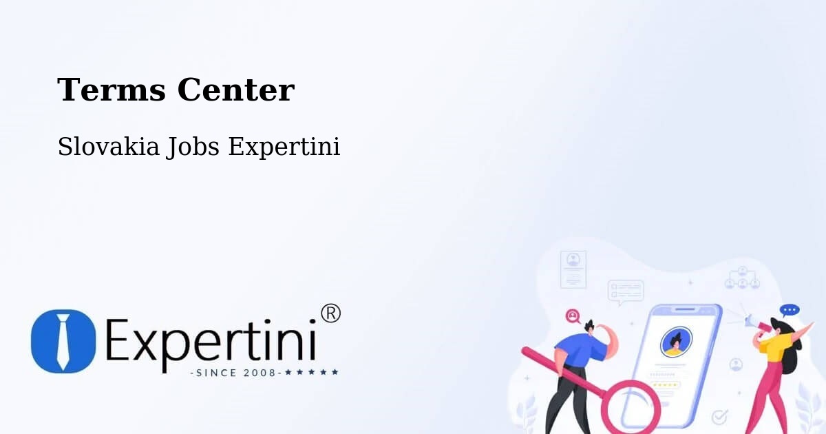 Terms of Service – Senec - Slovakia Jobs Expertini